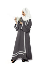 Load image into Gallery viewer, White on Grey ABBAYA
