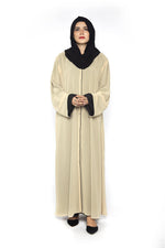 Load image into Gallery viewer, Double Abaya Offiya & Black