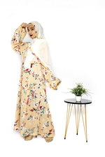 Load image into Gallery viewer, Floral Abaaya