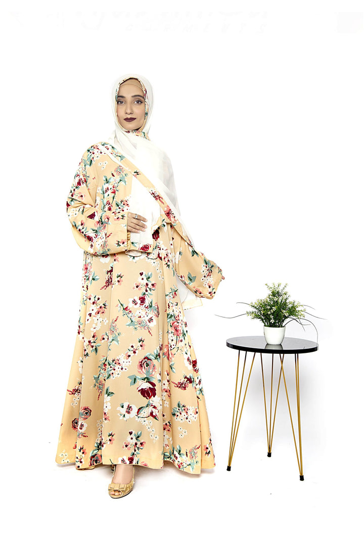 Floral Abaaya 3