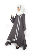 Load image into Gallery viewer, White on Grey ABBAYA 2