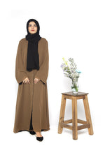 Load image into Gallery viewer, Double Abaya  Camel &amp; Black